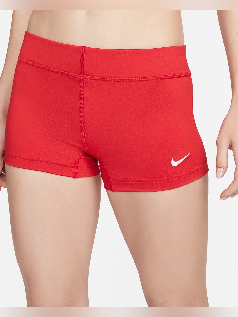 Nike Dri-Fit Scarlet Red Women's Performance Game Spandex Shorts